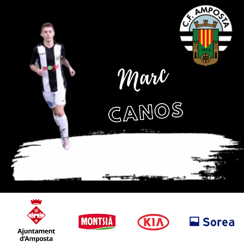 Club Futbol Amposta : NOTÍCIES : COMUNICAT OFICIAL: ASCENS al primer equip del migcampista MARC CANOS.